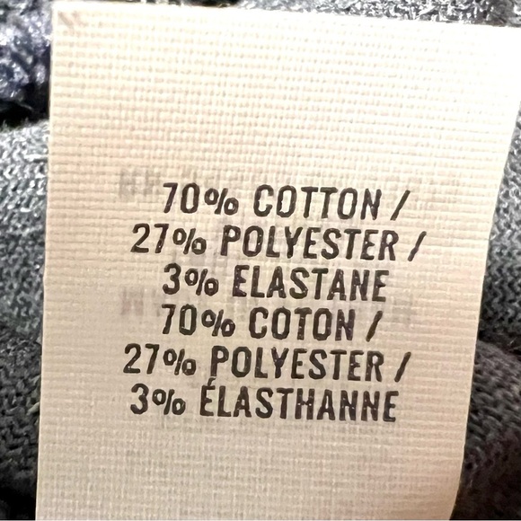 NWT Aerie Groove-On Ribbed Velour Flare Pants Charcoal Grey women’s size L - Picture 10 of 10